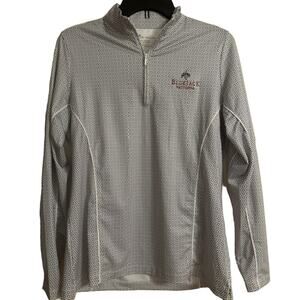 Peter Millar Tiger Woods Golf Course Performance Quarter Zip Pullover Medium